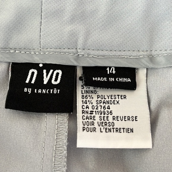 Nivo Women’s gray skort with zipper pockets size 14 preloved - Picture 7 of 9